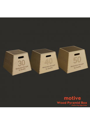 Motive Motıve Jump Box Zıplama Atlama Kutusu Sehpası Set (30-40-50 Cm) Motive Motıve Jump Box Zıplama Atlama Kutusu Sehpası Set (30-40-50 Cm)