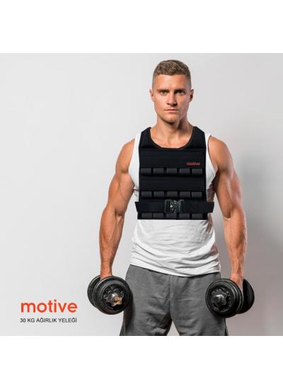 MOTIVE Exclusive Ağırlık Yeleği Özel Çantalı (YELEK AĞIRLIKLARI FİYATA DAHİL DEĞİLDİR) 30 Kg