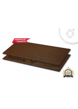 Motive Rubber Soğuk Pres Sirius Natural Brown 50x100 cm 2 cm Profesyonel Aşınmazlık Garantili Soğuk Pres Kauçuk Zemin 1 Adet Motive Rubber Soğuk Pres Sirius Natural Brown 50x100 cm 2 cm Profesyonel Aşınmazlık Garantili Soğuk Pres Kauçuk Zemin 1 Adet