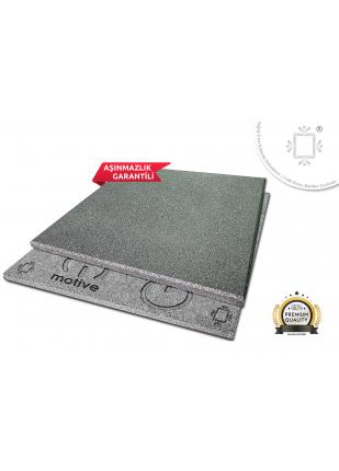 Motive Rubber Soğuk Pres Majör Space Grey 100x100 cm 2 cm Profesyonel Aşınmazlık Garantili Soğuk Pres Kauçuk Zemin 1 Adet Motive Rubber Soğuk Pres Majör Space Grey 100x100 cm 2 cm Profesyonel Aşınmazlık Garantili Soğuk Pres Kauçuk Zemin 1 Adet