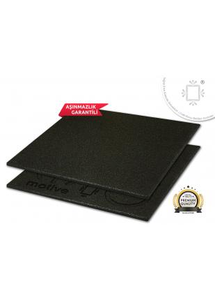 Motive Rubber Soğuk Pres Majör Black 100x100 cm 2 cm Profesyonel Aşınmazlık Garantili Soğuk Pres Kauçuk Zemin 1 Adet Motive Rubber Soğuk Pres Majör Black 100x100 cm 2 cm Profesyonel Aşınmazlık Garantili Soğuk Pres Kauçuk Zemin 1 Adet