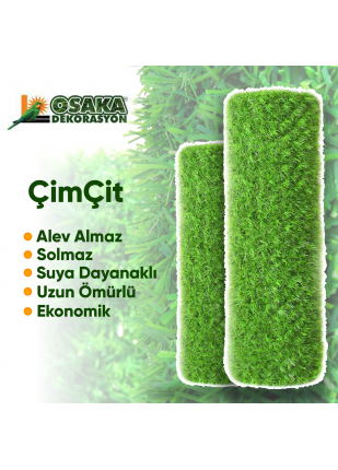 Osaka Çim Çit 100cmx5mt Örgü Telli Bahçe Dekorasyon Çiti, Fabrikadan Orijinal Patenti Ürün Yanmaz Solmaz DKRÇR00100 Osaka Çim Çit 100cmx5mt Örgü Telli Bahçe Dekorasyon Çiti, Fabrikadan Orijinal Patenti Ürün Yanmaz Solmaz DKRÇR00100